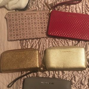 Misc. Michael Kors wallets/ wristlets